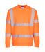 Portwest Mens Eco Friendly Hi-Vis Safety Sweatshirt (Orange) - UTPW304