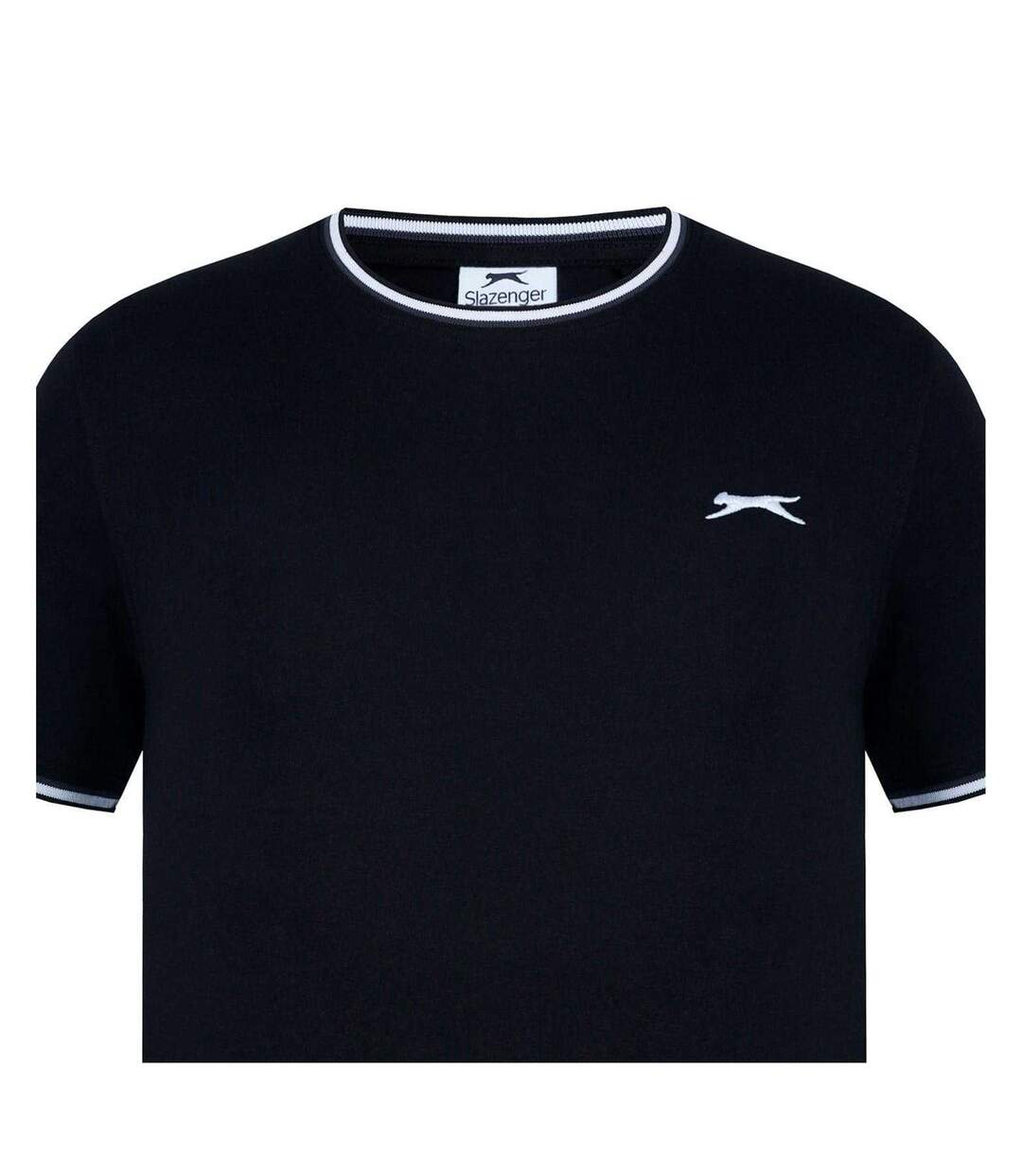 Mens Cotton T-shirt Spicy Orange Slazenger-2