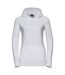 Sweat À Capuche Authentic Femme Blanc Russell-1