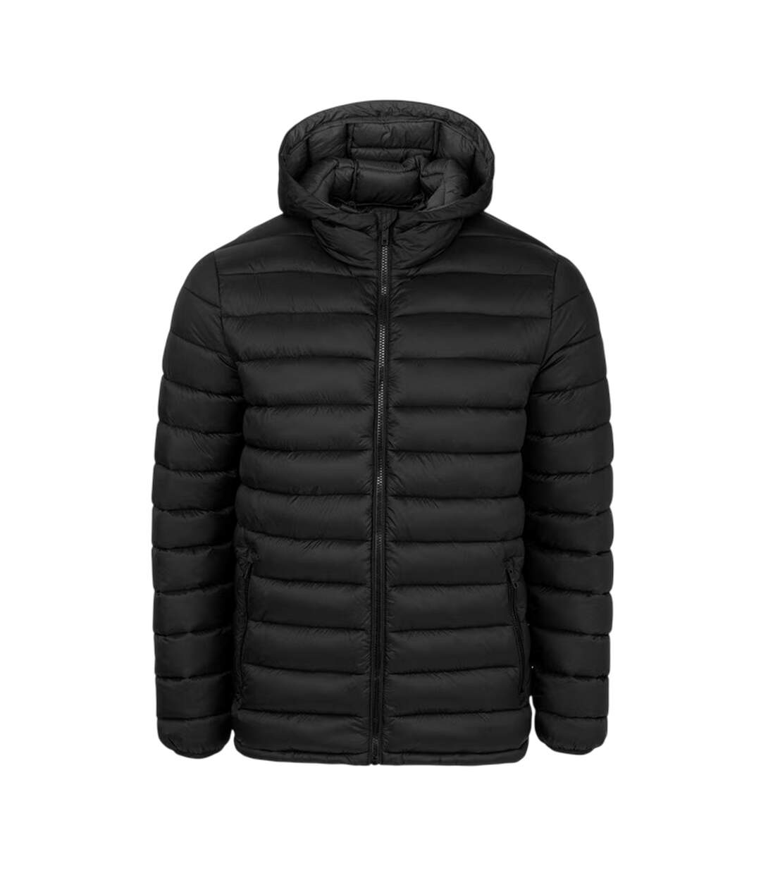 Doudoune À Capuche Motif/style Micro Homme Noir SoulCal-1