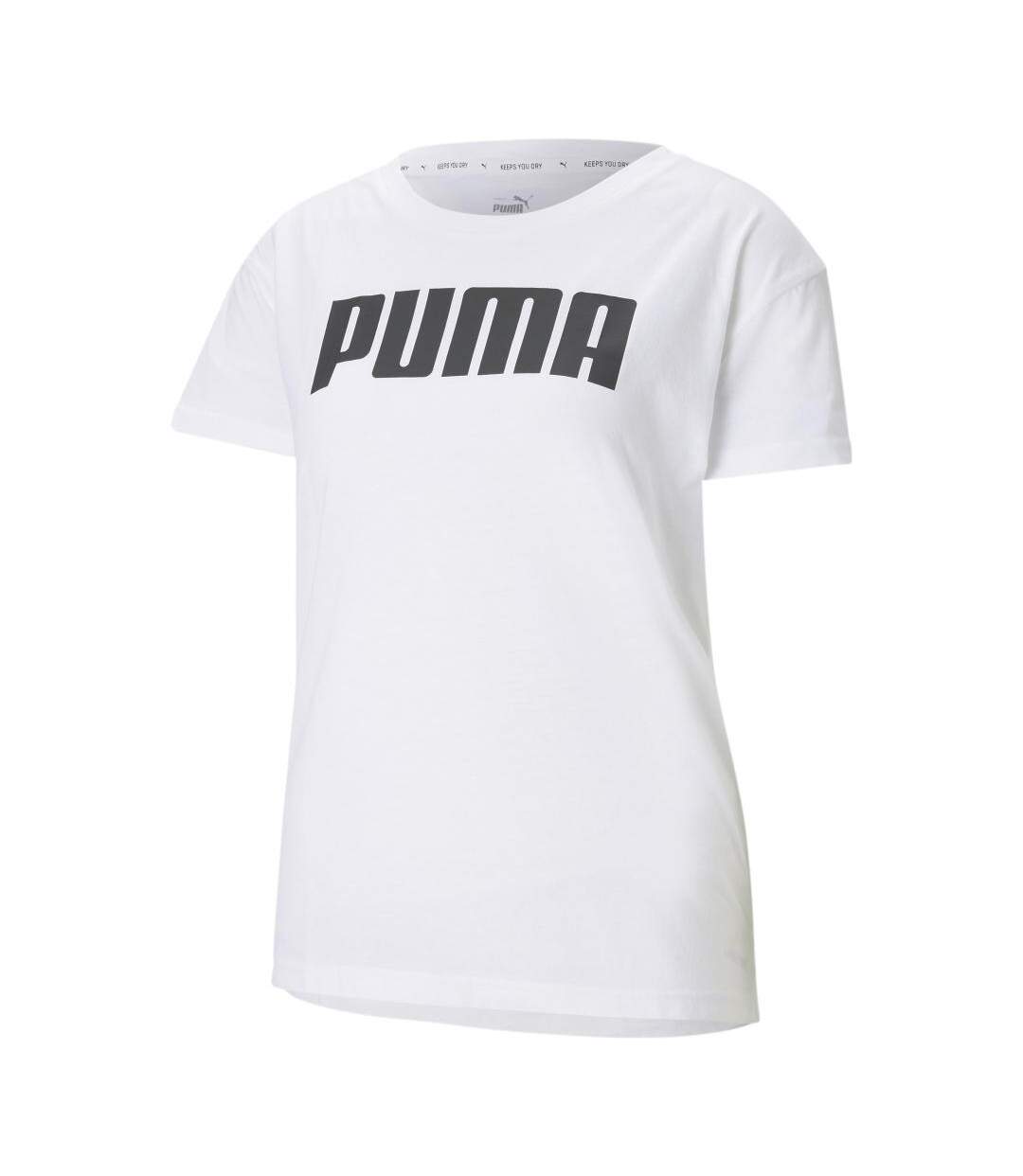 T-shirt blanc femme puma tee - xs-1
