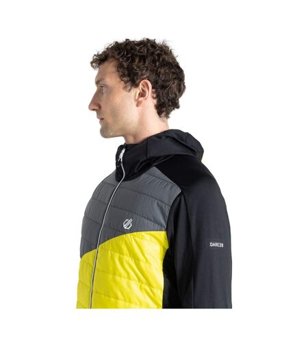 Veste Hybride Touring Homme Jaune Néon Noir Dare 2B