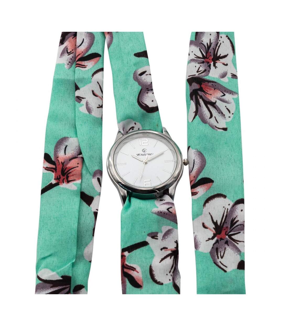 Montre de Femme Bracelet Foulard CHTIME-1