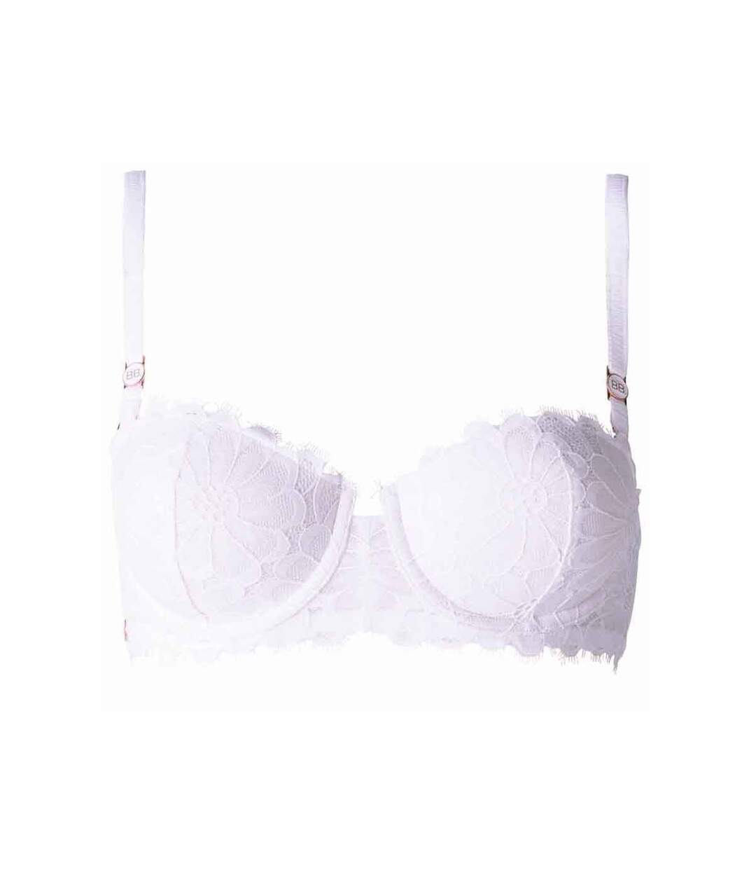 Soutien-gorge ampliforme coque moulée blanc Collection-1