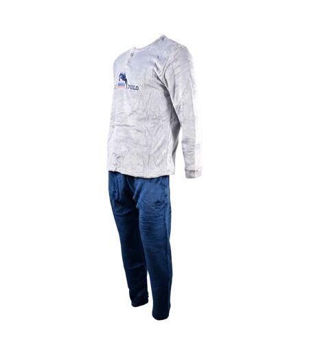 Pyjama Homme Long SWEET SECRET J2084 POLAIRE MARINE