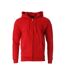 Sweat à Zippée Rouge Homme Just Emporio 520 - L