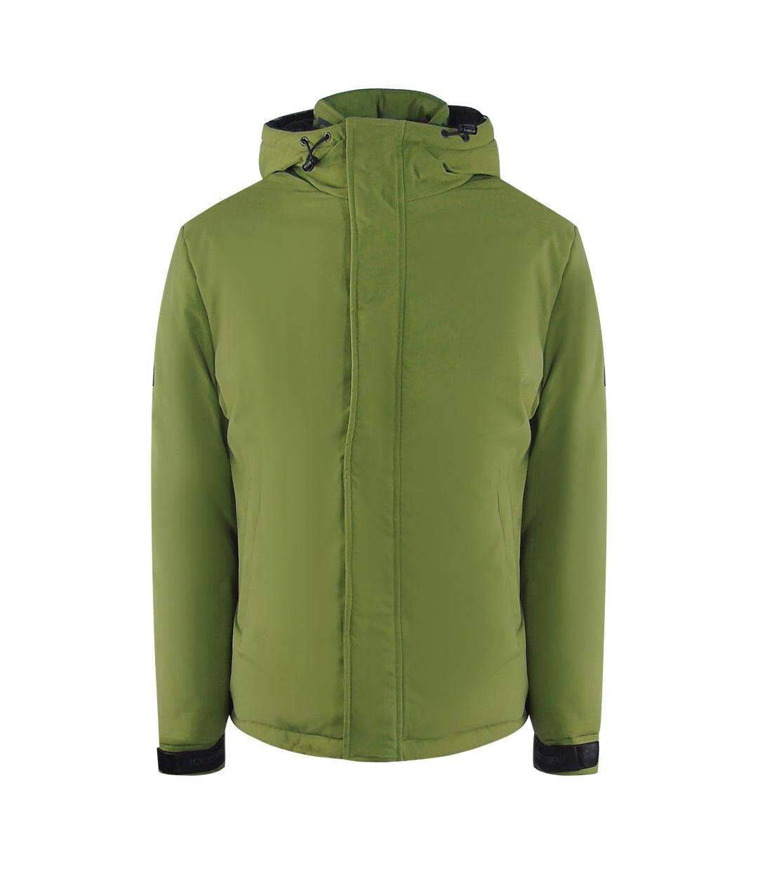 Veste Motif/style Uni Homme Vert Kaki Ice Iceberg-3