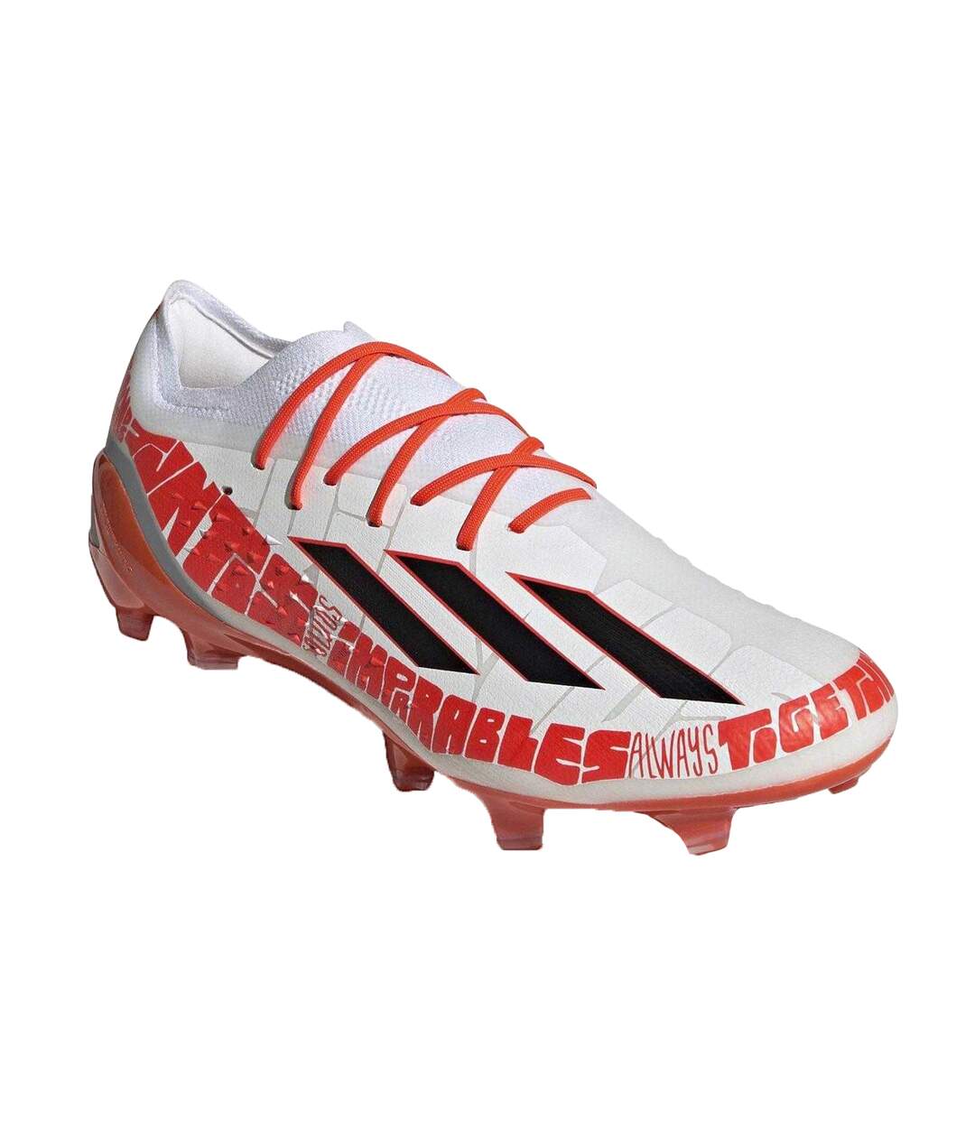 Mens X Speedportal 1 Lionel Messi Firm Ground Football Boots Blanc Rouge Adidas-1