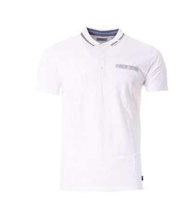 Polo blanc homme teddy smith pomro mc - 3xl