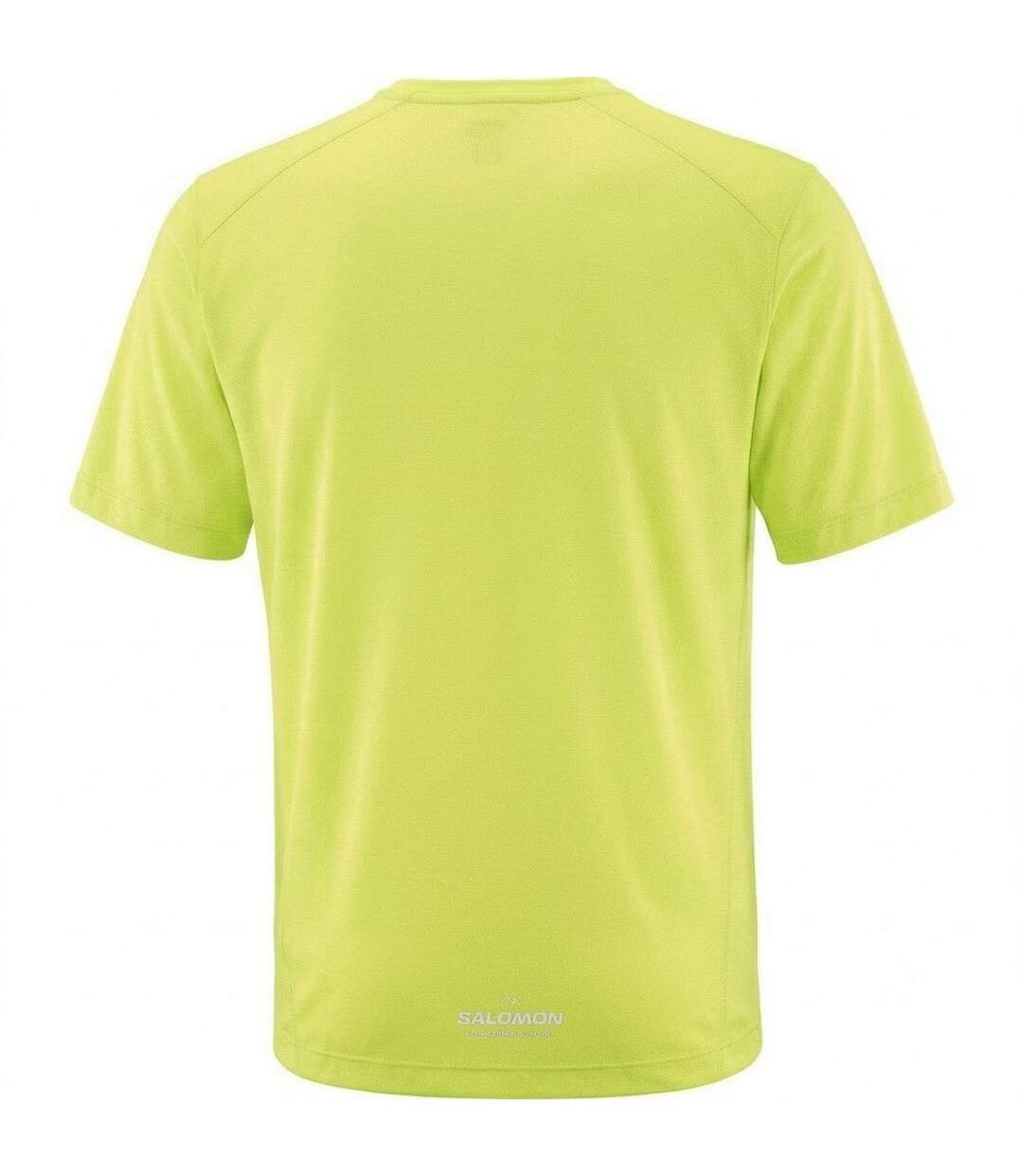 T-shirt Course À Pied Motif/style Logo Shakeout Core Homme Vert Clair Vif Salomon-3