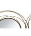 Décoration Murale 7 Miroirs Ronds 124cm Or-5