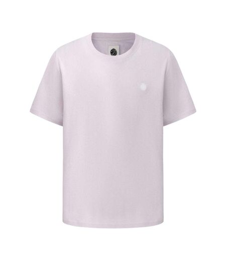 Mens Small Logo Cotton T-shirt Lilac Pretty Green
