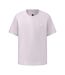 Mens Small Logo Cotton T-shirt Lilac Pretty Green-1
