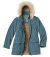 Parka mit Webpelz-Futter und Kapuze Atlas For Men