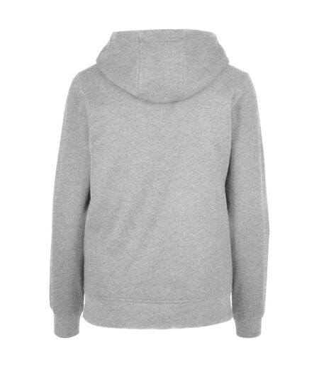 Veste À Capuche Basic Femme Gris Chiné Build Your Brand