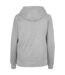 Veste À Capuche Basic Femme Gris Chiné Build Your Brand-2