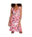 Robe rose à fleurs morgan rannie-1