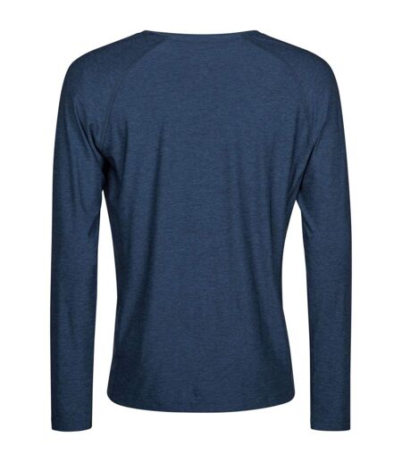 T-shirt Court Homme Bleu Marine Chiné Tee Jays