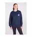 Womens/ladies Text Relaxed Fit Jumper Dark Blue Mountain Warehouse-1