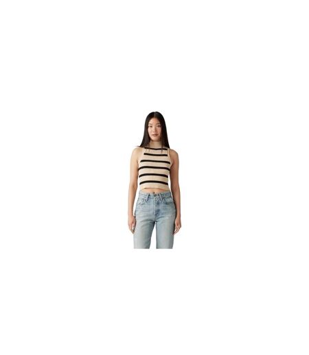 Haut Court Sans Manches Tulip Femme Crème Levis