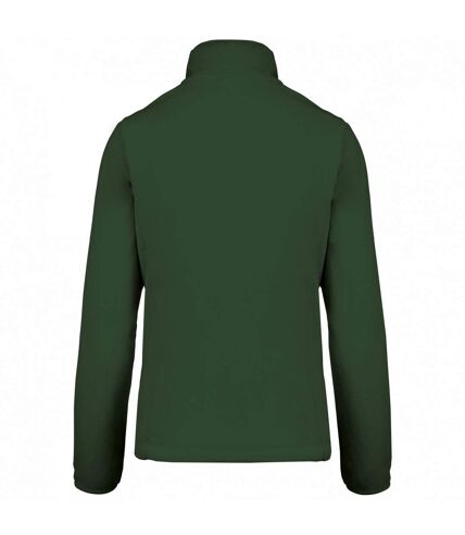 Womens/ladies maureen microfleece jacket forest green Kariban