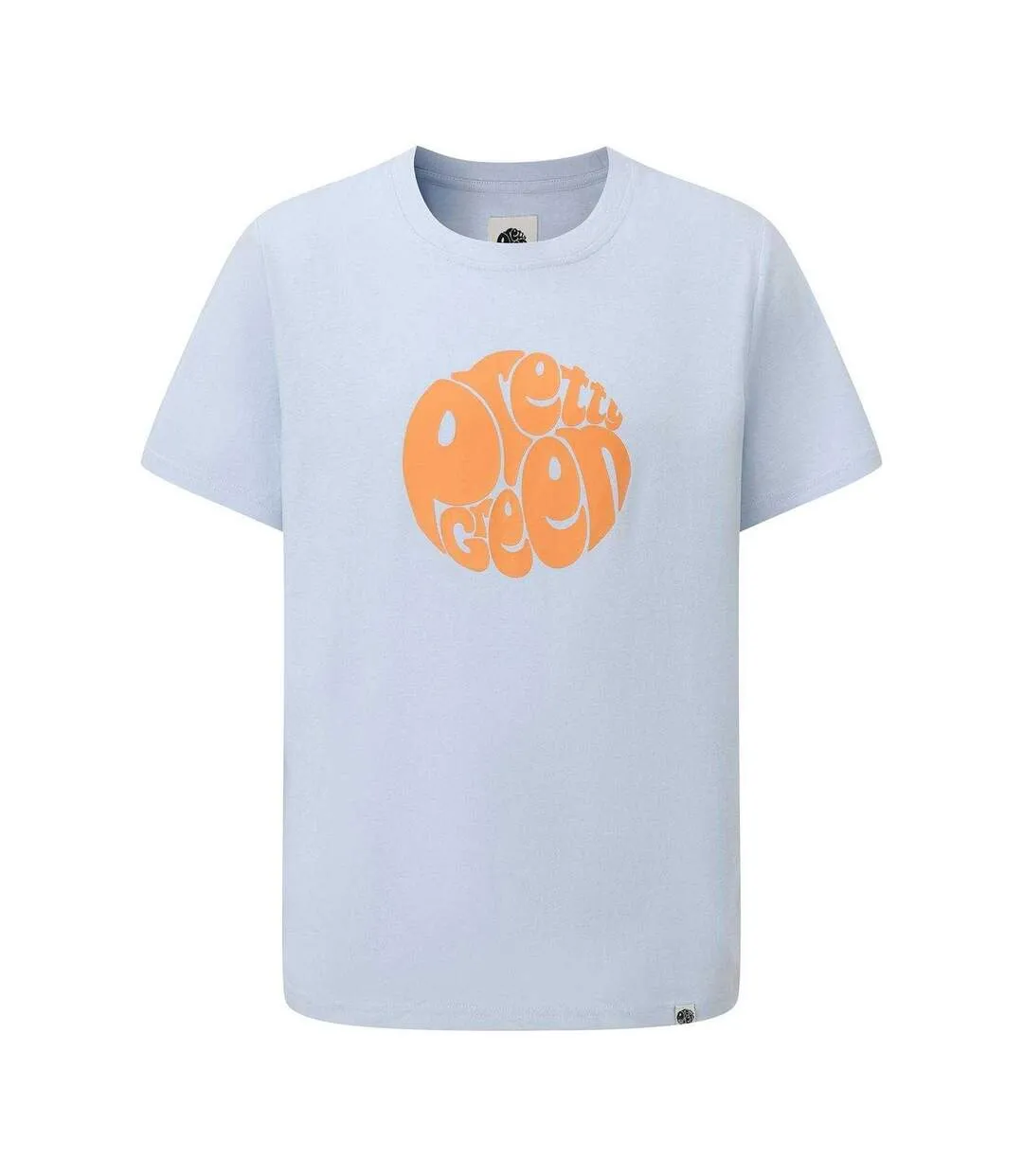 T-shirt Motif/style Logo Homme Bleu Clair Pretty Green-1