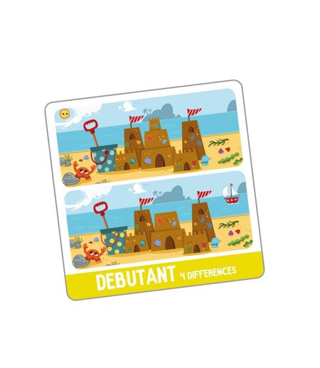 Jeu de Cartes Différences 15cm Multicolore