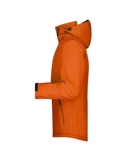 Veste Softshell Femme Orange Foncé James And Nicholson
