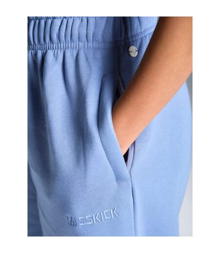 Womens/ladies Banderilla Jogging Bottoms Dusky Blue Miss Kick
