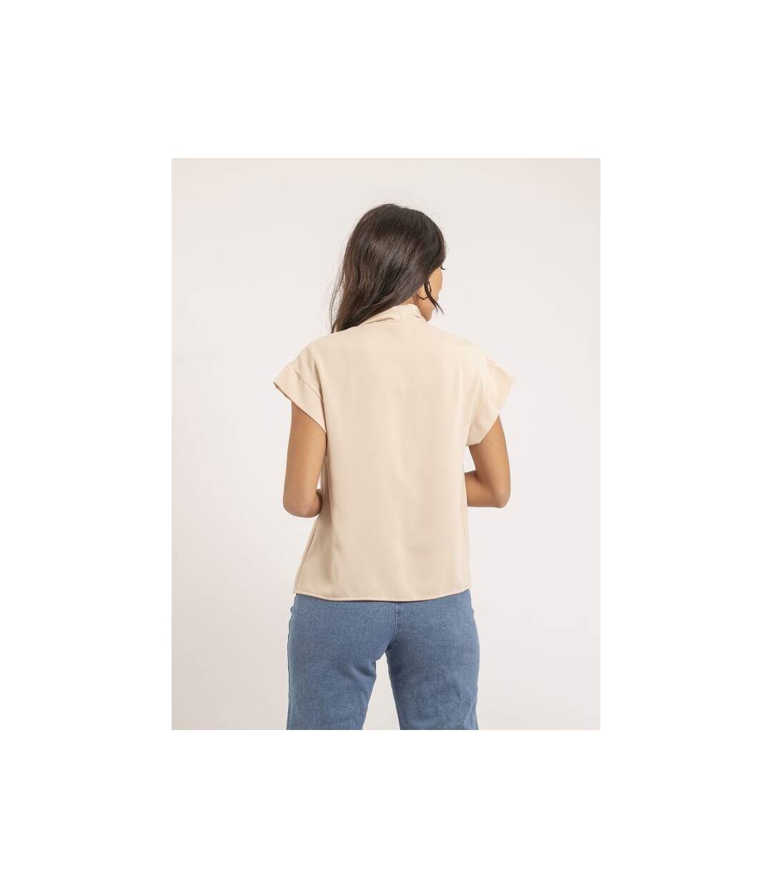 Blouse col V FATNA - Dona X Lisa-3