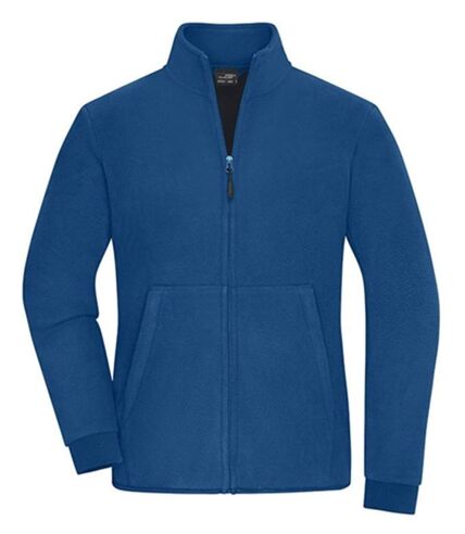 Veste polaire zippée - Femme - JN1321 - bleu roi et bleu marine
