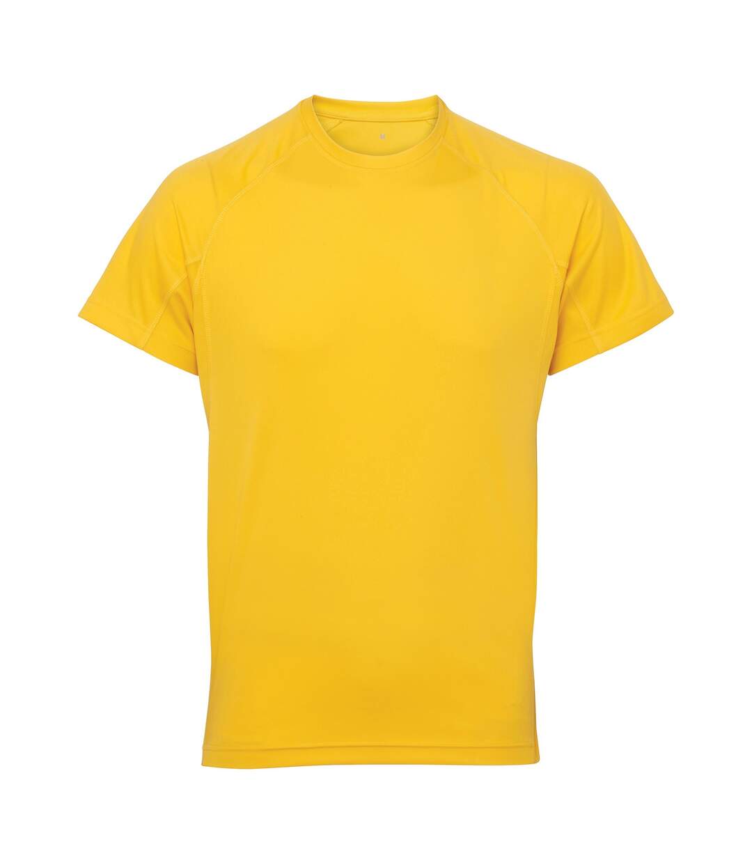 T-shirt à manches courtes homme jaune soleil Tri Dri