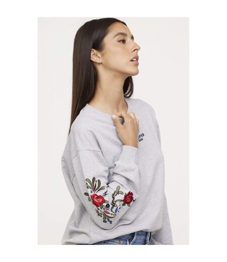 Sweatshirt manches longues coton regular ELIDA