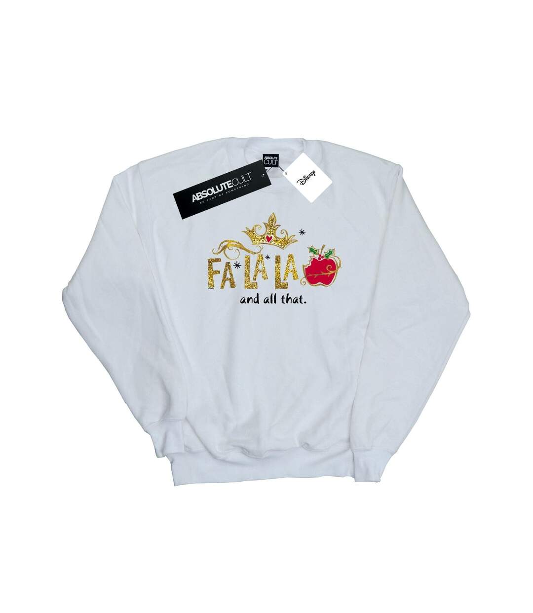 Disney Sweat-shirt Womens/Ladies Princesse Blanche-Neige FaLaLa And All That (Blanc) - UTBI33077-1