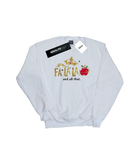 Disney Sweat-shirt Womens/Ladies Princesse Blanche-Neige FaLaLa And All That (Blanc) - UTBI33077