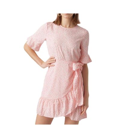Robe rose femme vero moda henna - m