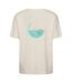 Womens/ladies Sea Circle Relaxed Fit T-shirt Beige Mountain Warehouse-2