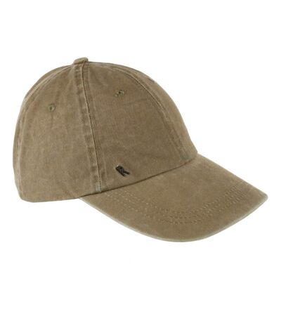 Regatta Mens Cassian Baseball Cap (Dark Khaki) - UTRG5047