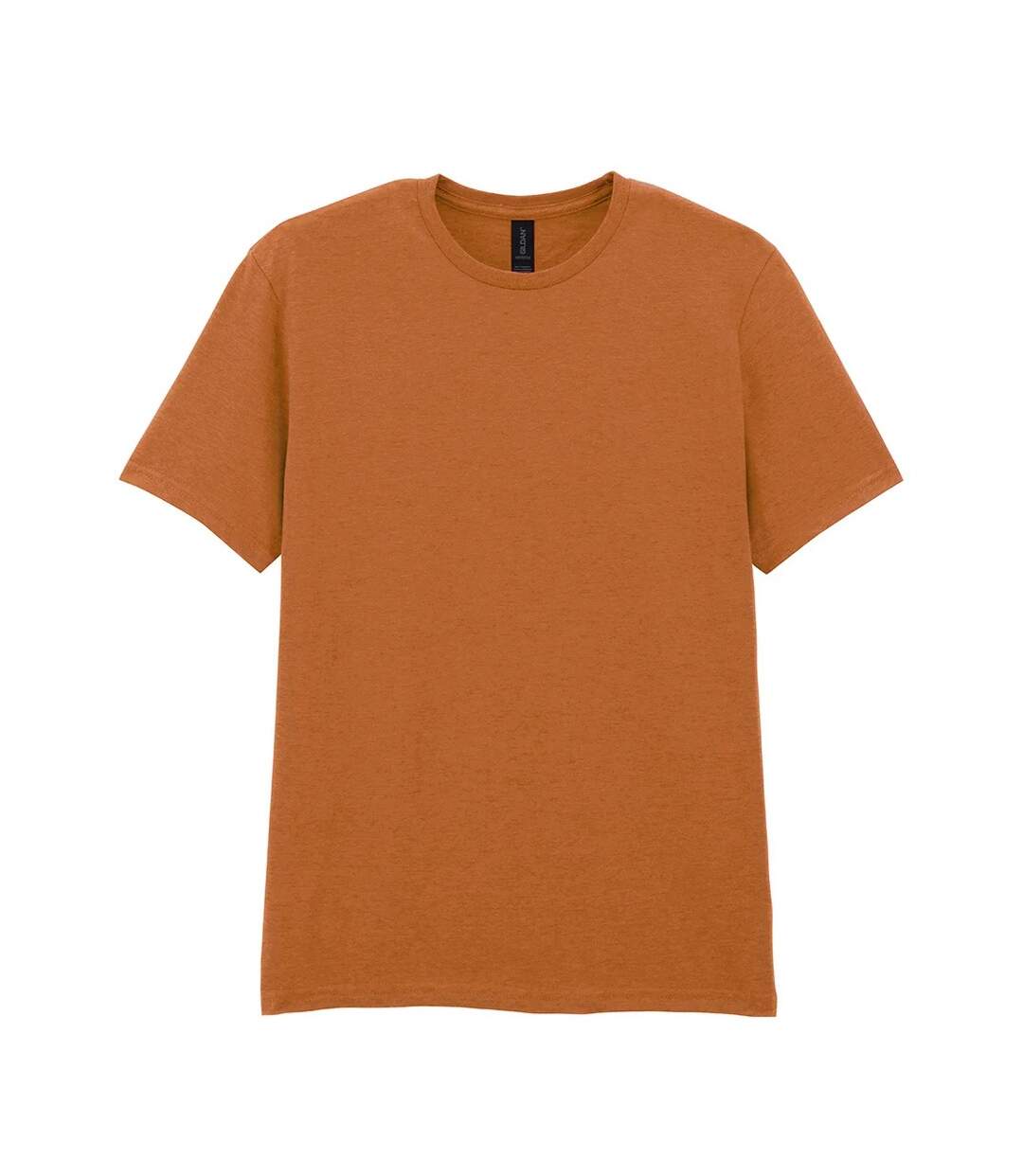 Mens Softstyle Ringspun Cotton T-shirt Fan Texas Orange Gildan-2