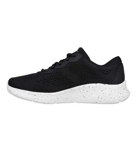 Baskets Motif/style Petites Taches Femme Noir Blanc Skechers