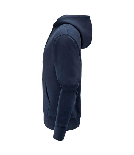 Unisex Adult Hopedale Hoodie Navy James Harvest