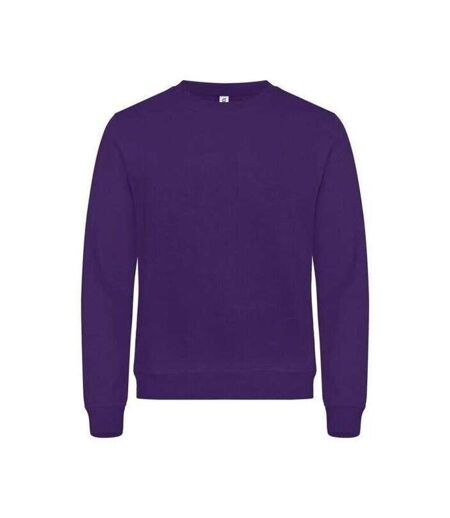 Unisex Adult Miami Sweatshirt Bright Lilac Clique