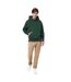 Unisex adult yoho recycled cotton relaxed fit hoodie forest green Iqoniq-3