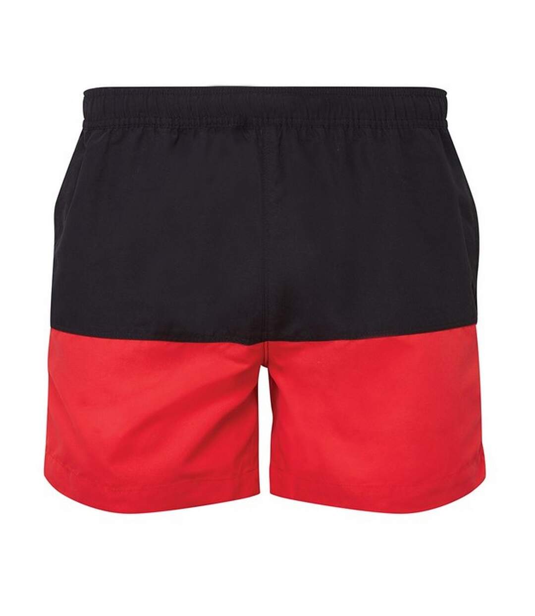 Short de bain homme noir / rouge Asquith & Fox