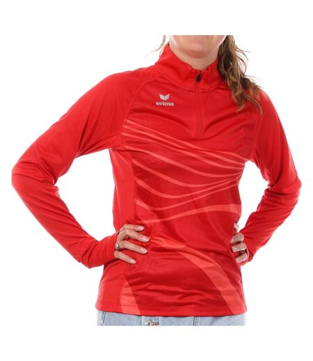 T-Shirt manches longues rouge femme erima 8332307
