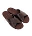 Claquettes Motif/style Sangle Croisée Homme Marron Foncé Timberland-4