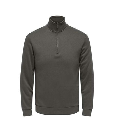 Sweat gris foncé homme only & sons chases