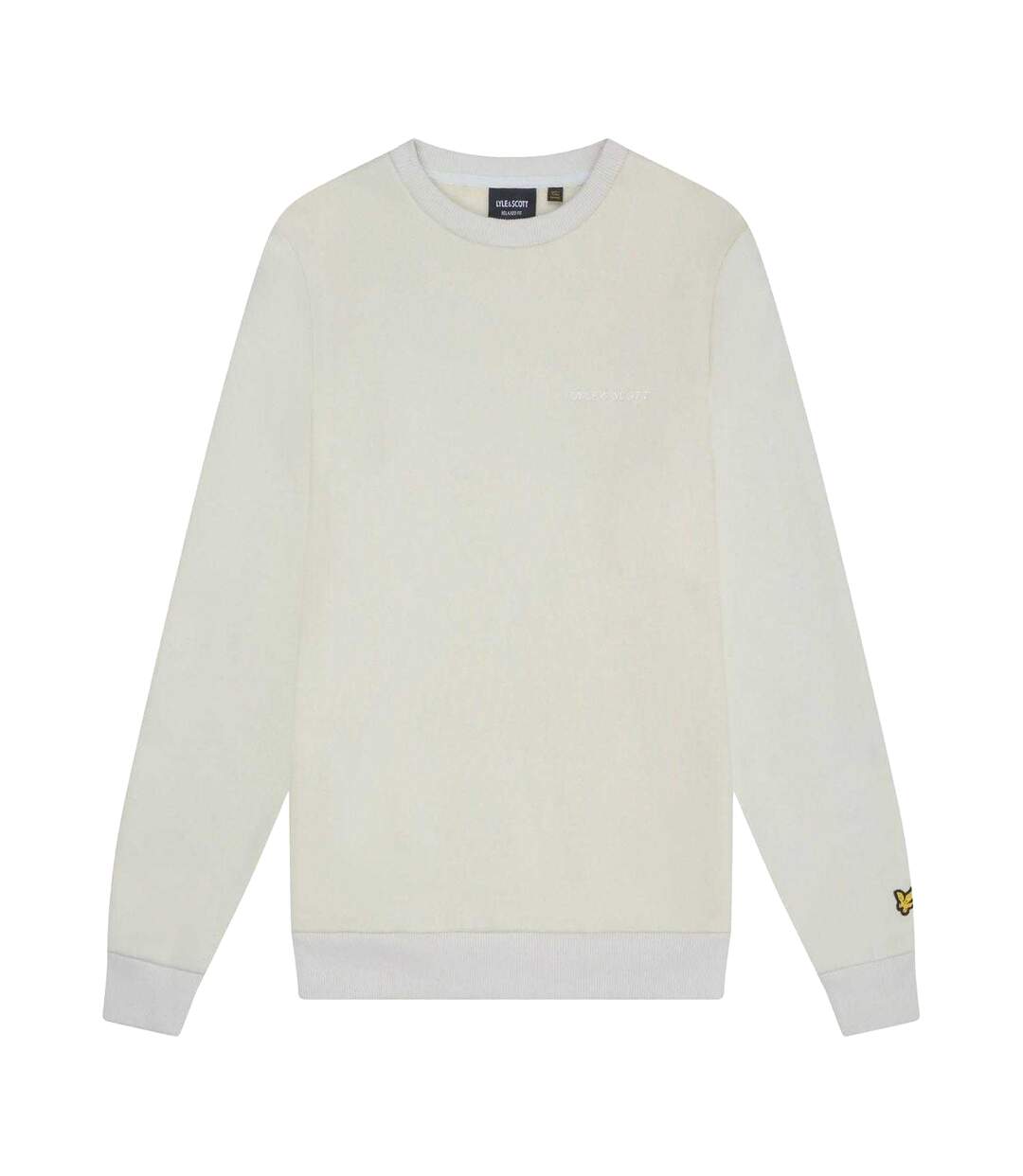 Sweat Style Brodé Homme Bleu Blanc Lyle & Scott-1