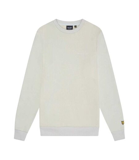 Sweat Style Brodé Homme Bleu Blanc Lyle & Scott