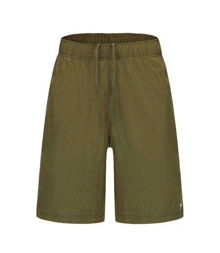 Short En Jersey Décontracté Homme Kaki Slazenger